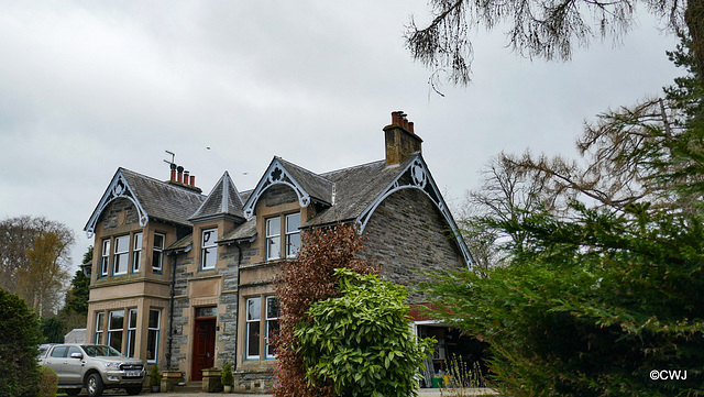 Examples of Strathpeffer's quirky Victorian architecture