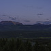 05:20 am über dem Columbia Valley bei Golden