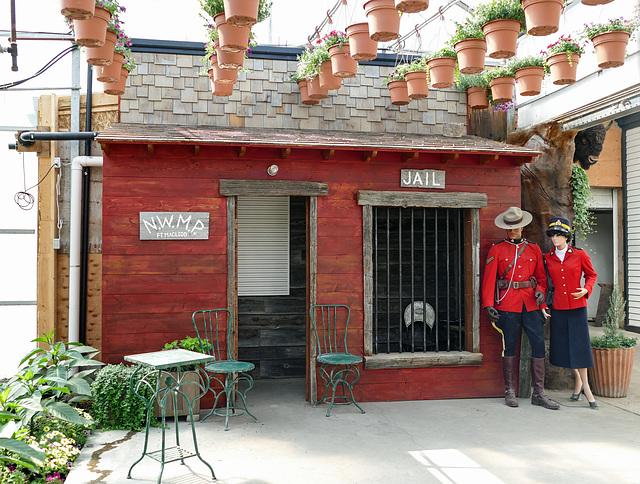 Canadian Mounted Police jail