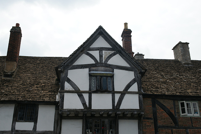 Half Timbered House In Lacock