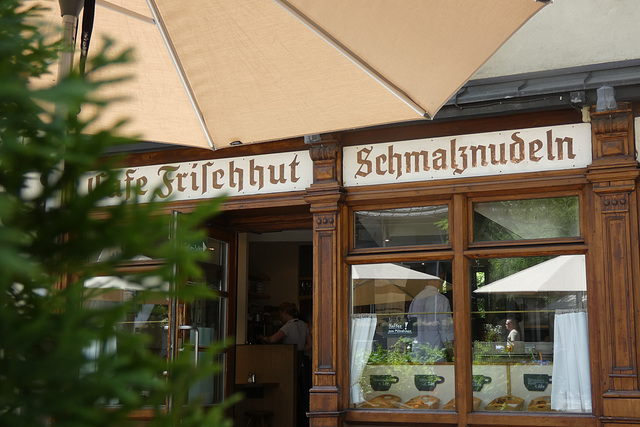 Cafe Frischhut beim Viktualienmarkt