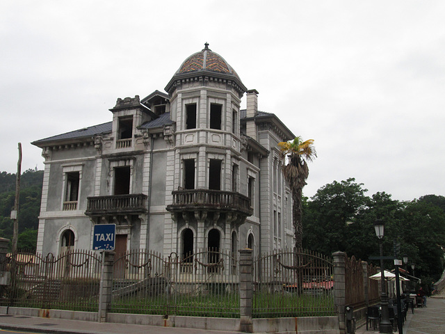 Manor-house in decay.