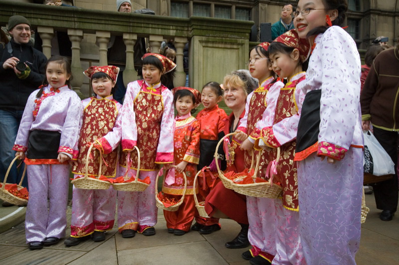 Happy Children with Lord Mayor Jackie Drayton