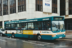 Cardiff Bus 367 (W367 VHB) in Cardiff – 26 Feb 2001 456-19