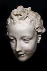 Buste de jeune fille - Marbre de Robert Le Lorrain - Musée Cognacq-Jay .