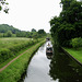 Looking West towards Wightwick Lock from Wightwick Bridge, along the Staffordshire and Worcestershire Canal.