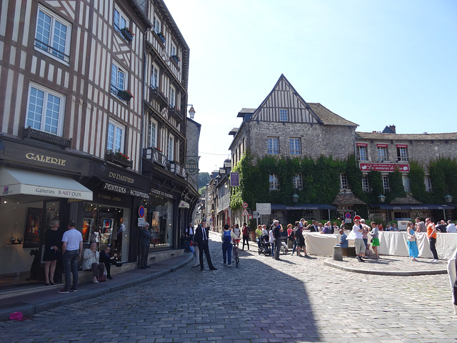 Honfleur, just outside the cathedral