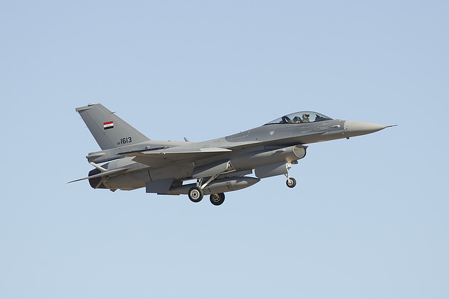 Iraqi Air Force Lockheed Martin F-16C Fighting Falcon 1613 (12-0010)