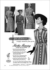 Martha Manning/Forest City Fashions Ad, 1953