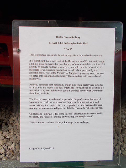 rsr[25] - Peckett 1999 {2 of 2}