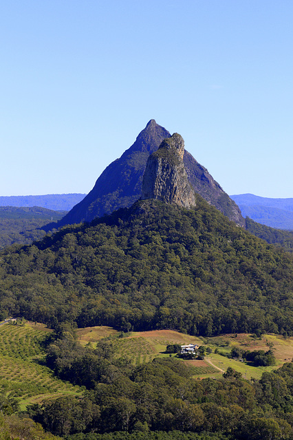 Mount Beerwah and Mount Coonowrin