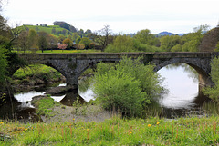 Vyrnwy bridge from the Montgomery Canal Aqueduct