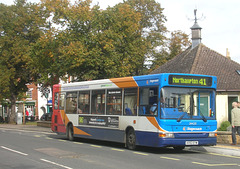 HBM: Stagecoach (United Counties) 34220 (KV53 EYW) in Olney - 1 Oct 2012 ( DSCN8973)