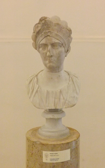 Portrait of an Unknown Trajanic Woman in the Naples Archaeological Museum, July 2012