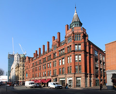 Junction of Quay Street and Deansgate, Manchester