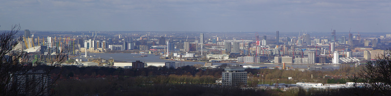 Greenwich - North Woolwich panorama