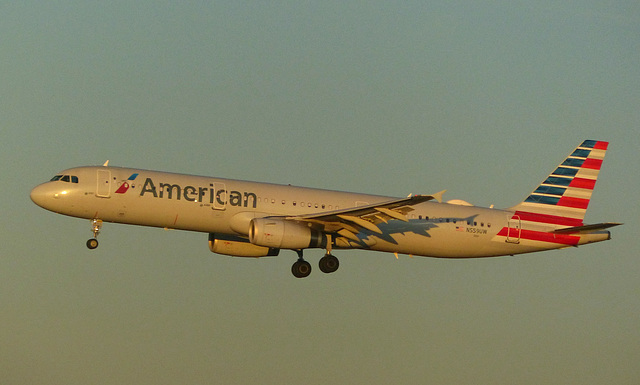 N559UW approaching DFW - 16 November 2019