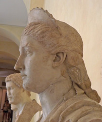 Portrait of Sabina from Rome in the Capitoline Museum, July 2012