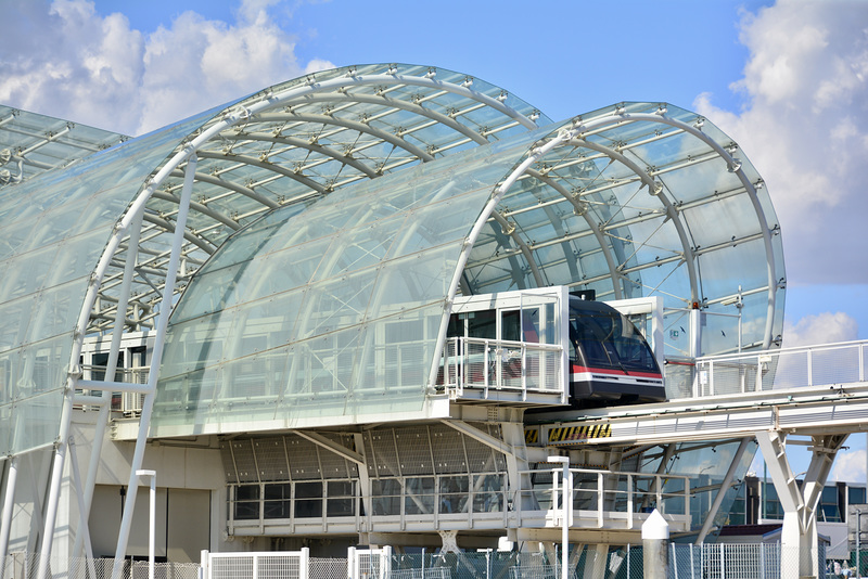 Venice 2022 – Tronchetto station of the People Mover di Venezia