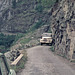 Gegenverkehr auf der Strasse nach Villard-Notre-Dame