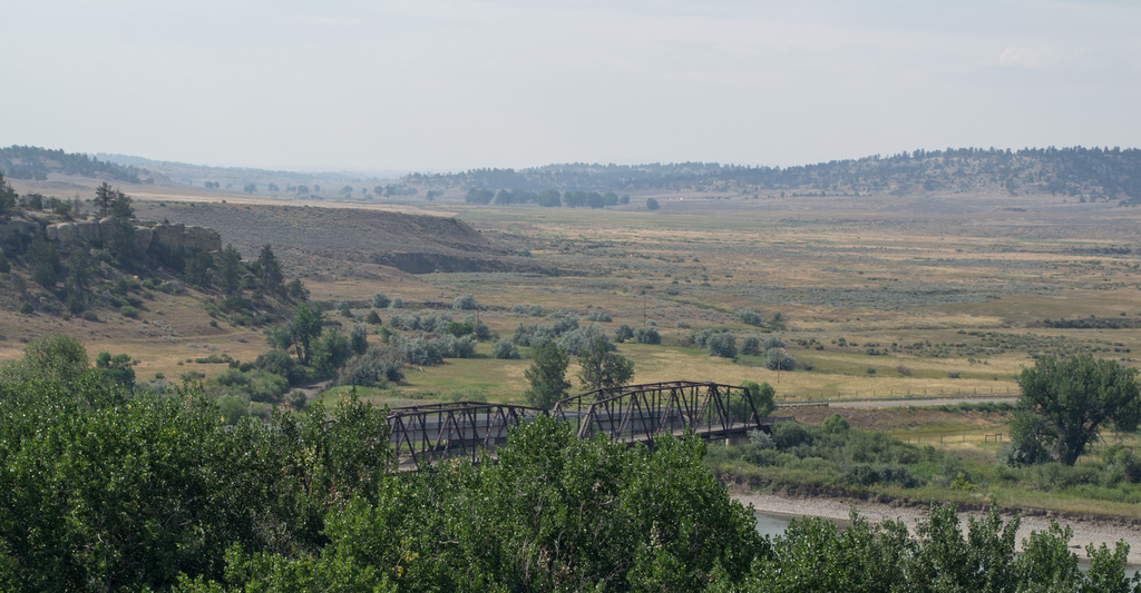 Pompeys Pillar National Monument MT Bundy Bridge (#0490)