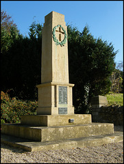 Bladon war memorial