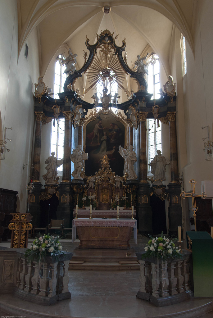 Heilige Maria vom Rosenkranz und Heilige Regiswindis