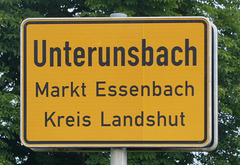 Ort bei Landshut in Bayern