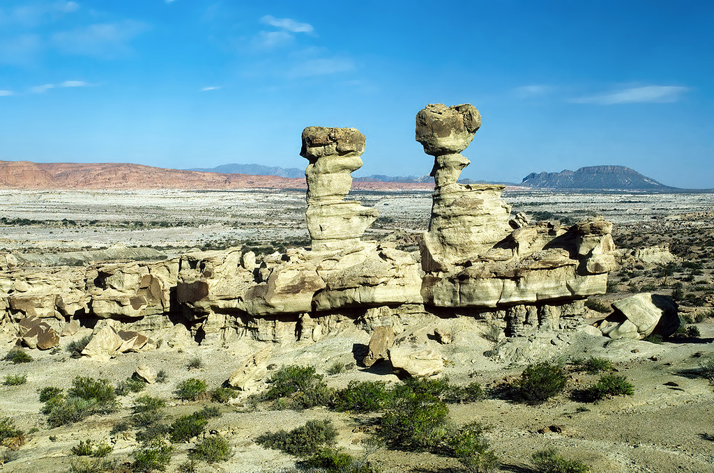 Ischigualasto - El Submarino overlook