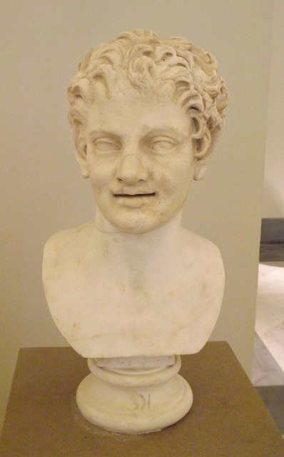 Roman Copy or Reworking of a Hellenistic Satyr in the Naples Archaeological Museum, July 2012