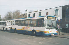 Burtons Coaches R90 BCL (HX51 LRO) at Mildenhall - 23 Mar 2005 (541-11)