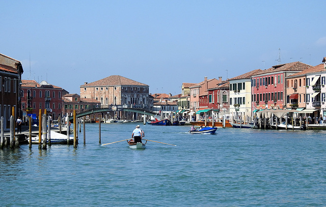 Canal Grande von Murano