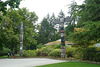 Totem Poles At The Butchart Gardens