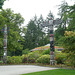 Totem Poles At The Butchart Gardens