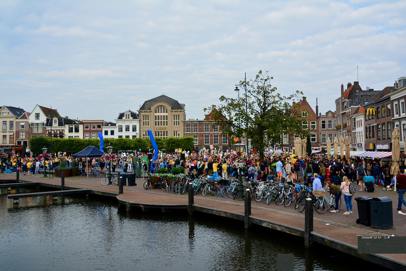 First day of Freshers’ Week in Leiden