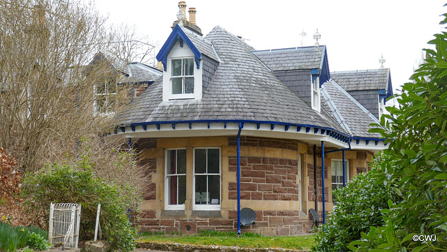 Examples of Strathpeffer's quirky Victorian architecture