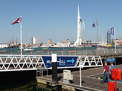 HFF from Gosport Ferry Terminal