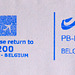 Belgian Postage Paid impression