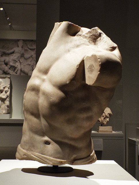 Marble Male Torso in the Metropolitan Museum of Art, June 2016