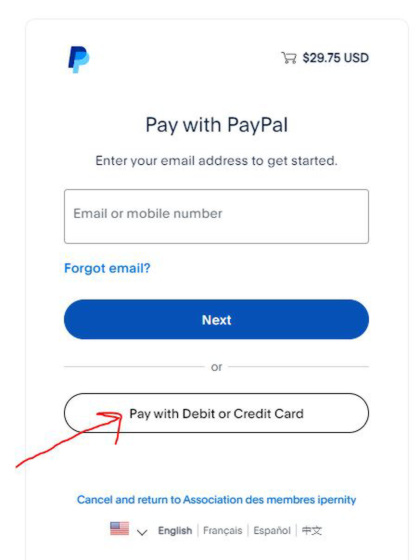 paypal credit card option 1