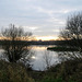 Late winter sun across the lake near Curdworth Bottom Lock