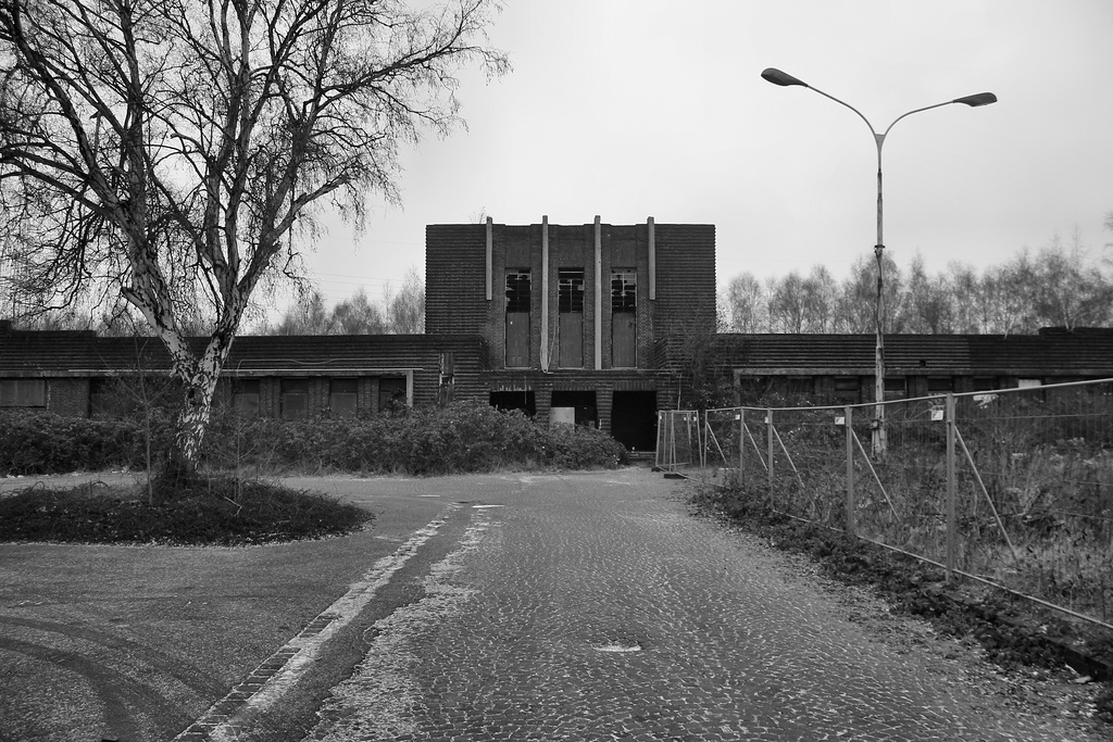 Kokerei Alma, erhaltenes Verwaltungsgebäude von 1928 (Gelsenkirchen-Ückendorf) / 7.01.2017