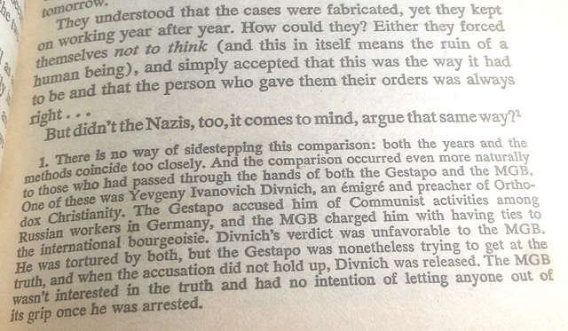 Gulag Archipelago – On the difference between the Soviets and the Nazis