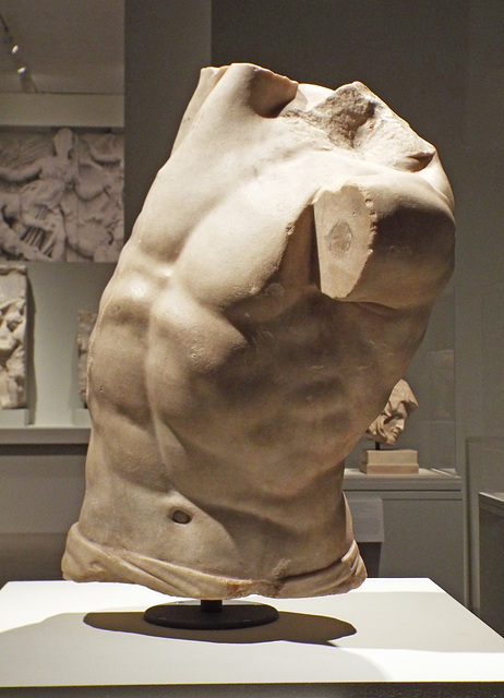 Marble Male Torso in the Metropolitan Museum of Art, June 2016