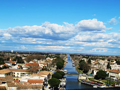 16-Le Canal du Midi vue de la Terrasse
