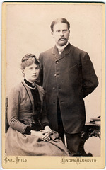 Fritz Wesemann und Frau, Misburg