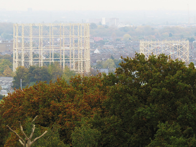 wood green gasholders, london