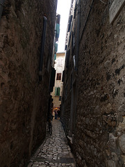 Narrow Street in Rovinj