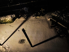 Last Night's Snowy Clothes Line