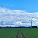 Wind turbines, Woodcote